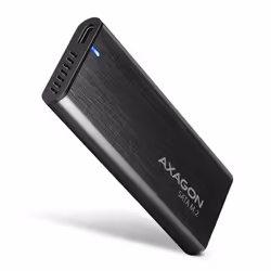 Axagon EEM2-SBC externes Gehäuse für M.2 SSDs USB-C 3.2 Gen 2 - schwarz, Box esterno SSD, M.2, SATA, Seriale ATA II, Serial A ...