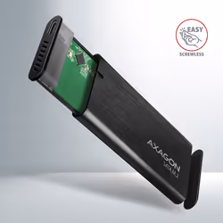 Axagon EEM2-SBC externes Gehäuse für M.2 SSDs USB-C 3.2 Gen 2 - schwarz Box esterno SSD Nero