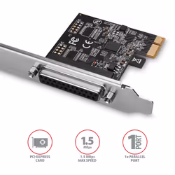 Axagon PCEA-P1N scheda di interfaccia e adattatore Interno Parallelo