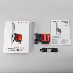 Axagon PCEE-G25 scheda di rete e adattatore Interno Ethernet 2500 Mbit/s - Vista aggiuntiva 6