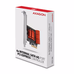 Axagon PCES-SA6 scheda di interfaccia e adattatore Interno SATA - Vista aggiuntiva 6