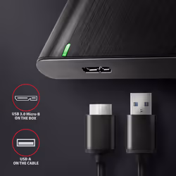 Axagon EE25-A6M contenitore di unità di archiviazione Box esterno HDD/SSD Nero 2.5" - Vista aggiuntiva 5