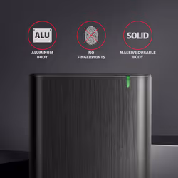 Axagon EE25-A6M contenitore di unità di archiviazione Box esterno HDD/SSD Nero 2.5" - Vista aggiuntiva 7