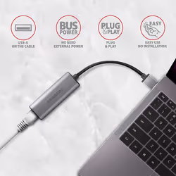 Axagon ADE-25R scheda di rete e adattatore Ethernet 2500 Mbit/s - Vista aggiuntiva 3