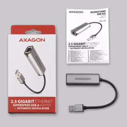 Axagon ADE-25R scheda di rete e adattatore Ethernet 2500 Mbit/s - Vista aggiuntiva 6