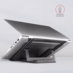 Axagon STND-L supporto per laptop Supporto per Grigio 16" - Vista aggiuntiva 4