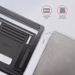 Axagon STND-L supporto per laptop Supporto per Grigio 16" - Vista aggiuntiva 6