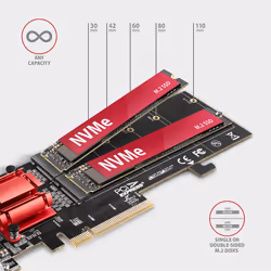 Axagon PCEM2-ND scheda di interfaccia e adattatore Interno M.2