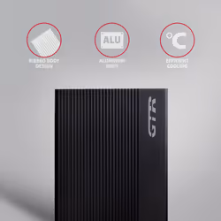 Axagon EE35-GTR USB-C 5Gbps - SATA 6G, 3.5 RIBBED box BLACK - USB Typ C Custodia per Disco Rigido (HDD) Nero 3.5"