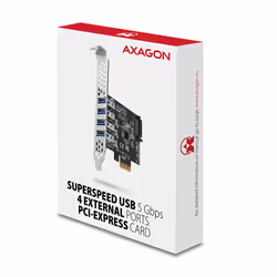 Axagon PCEU-43RS scheda di interfaccia e adattatore Interno USB 3.2 Gen 1 (3.1 Gen 1) - Vista aggiuntiva 6