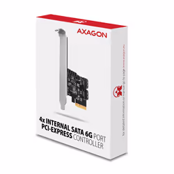 Axagon PCES-SA4X4 scheda di interfaccia e adattatore Interno SATA - Vista aggiuntiva 6