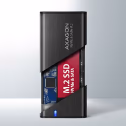 Axagon EEM2-SB2 contenitore di unità di archiviazione Box esterno SSD Nero M.2 - Vista aggiuntiva 4
