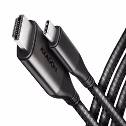 Axagon RVC-HI2MC, 1,8 m, USB tipo-C, HDMI, Maschio, Maschio, Dritto
