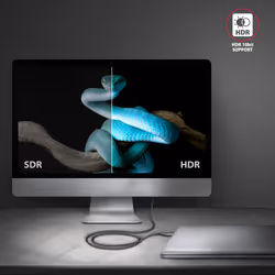 Axagon RVC-HI2MC cavo e adattatore video 1,8 m USB tipo-C HDMI Nero - Vista aggiuntiva 7