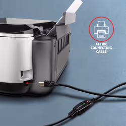 Axagon ADR-215B USB 2.0 A-M -> B-M active connecting/repeater cable 15m - Kabel - Digital/Daten cavo USB USB A USB B Nero - Vista aggiuntiva 6