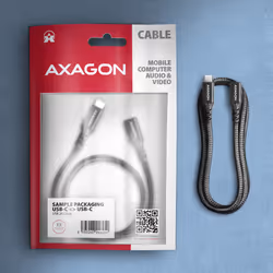 Axagon BUCM32-CF05AB cavo USB USB 3.2 Gen 2x2 0,5 m USB C Nero - Vista aggiuntiva 6