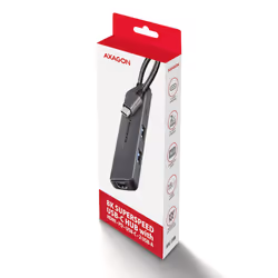 Axagon HMC-5H8K USB 5Gbps hub 2x USB-A USB-C HDMI 8k/30Hz PD 100W kabel USB-C Cablato USB 3.2 Gen 1 (3.1 Gen 1) Type-C Grigio - Vista aggiuntiva 8