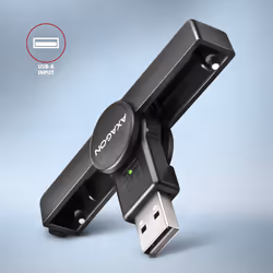 Axagon CRE-SMPA lettore di card readers Interno USB USB 2.0 Nero - Vista aggiuntiva 3