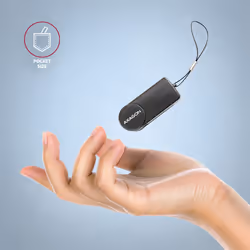 Axagon CRE-SMPC USB-C Smart card/ID card PocketReader lettore di card readers Interno USB tipo-C Nero - Vista aggiuntiva 5