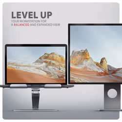 Axagon STND-LQ supporto per laptop Supporto per Grigio 16" - Vista aggiuntiva 8