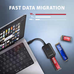 Axagon Nicht kategorisiert scheda di interfaccia e adattatore M.2, SATA - Vista aggiuntiva 3