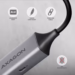 Axagon ADE-TXPD scheda di rete e adattatore Ethernet 1000 Mbit/s - Vista aggiuntiva 5