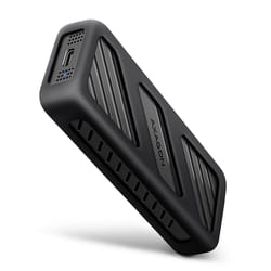Axagon EEM2-20G NVMe-SSD-Gehäuse USB-C 3.2 20 Gbps 2230 - 2280 - schwarz Box esterno SSD Nero M.2