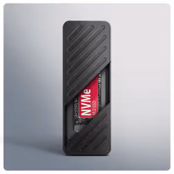 Axagon EEM2-20G NVMe-SSD-Gehäuse USB-C 3.2 20 Gbps 2230 - 2280 - schwarz Box esterno SSD Nero M.2 - Vista aggiuntiva 8
