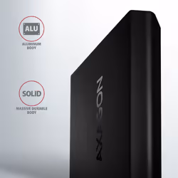 Axagon EEM2-UB2 contenitore di unità di archiviazione Box esterno SSD Nero M.2 - Vista aggiuntiva 5