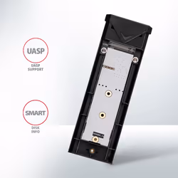 Axagon EEM2-UB2 contenitore di unità di archiviazione Box esterno SSD Nero M.2 - Vista aggiuntiva 8