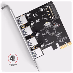 Axagon PCEU-430RS scheda di interfaccia e adattatore Interno USB 3.2 Gen 1 (3.1 Gen 1) - Vista aggiuntiva 3