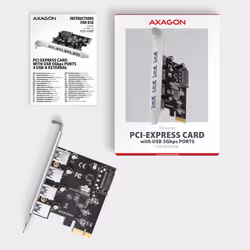 Axagon PCEU-430RS scheda di interfaccia e adattatore Interno USB 3.2 Gen 1 (3.1 Gen 1) - Vista aggiuntiva 5