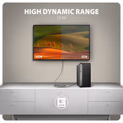 Axagon RVD-HI20C2 cavo e adattatore video 1,8 m DisplayPort HDMI Nero - Vista aggiuntiva 4