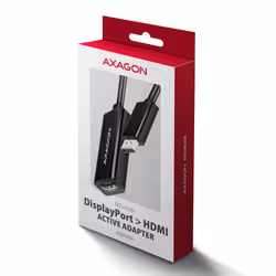 Axagon RVD-HI20N cavo e adattatore video 0,15 m DisplayPort HDMI Nero - Vista aggiuntiva 7