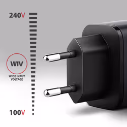 Axagon ACU-PQ67D Caricabatterie per dispositivi mobili Universale Nero, Grigio AC Ricarica rapida Interno - Vista aggiuntiva 4