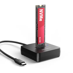 Axagon ADSA-M2C11L docking station per unità di archiviazione USB 3.2 Gen 2 (3.1 Gen 2) Type-C Nero