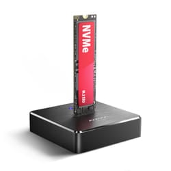 Axagon ADSA-M2C11 docking station per unità di archiviazione USB 3.2 Gen 2 (3.1 Gen 2) Type-C Nero