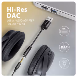 Axagon ADA-HA scheda audio 2.0 canali USB - Vista aggiuntiva 2