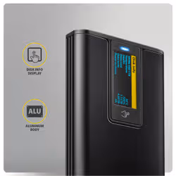 Axagon EEM2-SD2B contenitore di unità di archiviazione Box esterno SSD Nero M.2 - Vista aggiuntiva 3