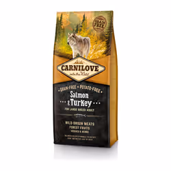 CARNILOVE 508952, Adulto, Salmone, Tacchino, 1,5 kg
