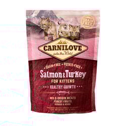 CARNILOVE 512232 cibo secco per gatti 400 g Gattino Salmone, Tacchino