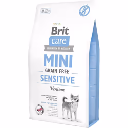 Brit Care Sensitive Grain Free Venison, Adulto, X-Small (< 4kg), Carne di cervo, 2 kg