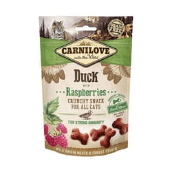 CARNILOVE Duck with Raspberries cibo secco per gatti 50 g Adulto Anatra