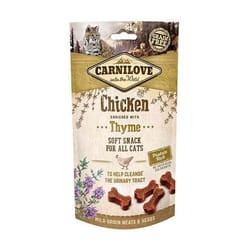 CARNILOVE Chicken with Thyme cibo secco per gatti 50 g Adulto Pollo
