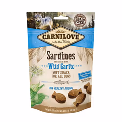CARNILOVE Sardines with Wild Garlic, Universale, Tutte le razze, Gigante (>45 kg), Maxi (26 - 44 kg), Medio (11 - 25 kg), Min ...