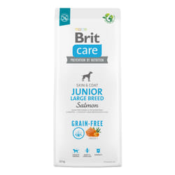 Brit 8595602558872 cibo secco per cani 3 kg Junior Salmone