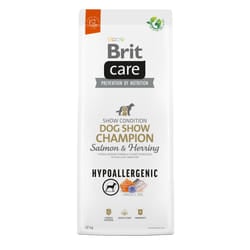 Brit Care Hypoallergenic Dog Show Champion 12 kg Adulto Aringa, Salmone