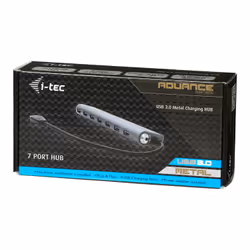 i-tec Metal U3HUB778 hub di interfaccia USB 3.2 Gen 1 (3.1 Gen 1) Type-A 5000 Mbit/s Argento - Vista aggiuntiva 6