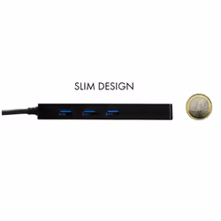 i-tec Advance U3GL3SLIM pannello drive bay Nero - Vista aggiuntiva 4