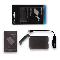 i-tec MySafe USB 3.0 Easy 2.5" External Case – Black - Vista aggiuntiva 7